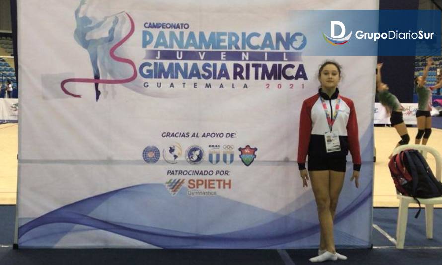 Valdiviana fue la mejor del equipo de gimnasia rítmica en Panamericano