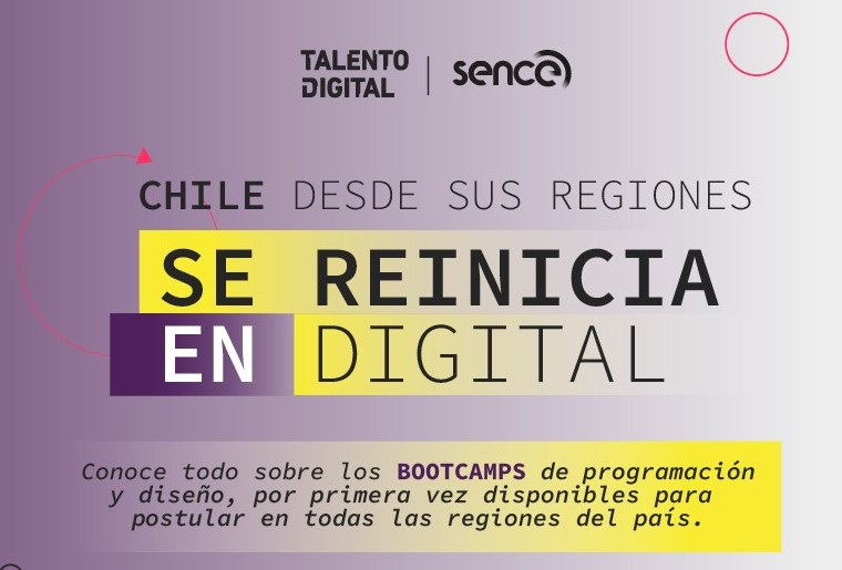 Sence y Talento Digital implusan digitalización regional con cursos gratuitos en programación
