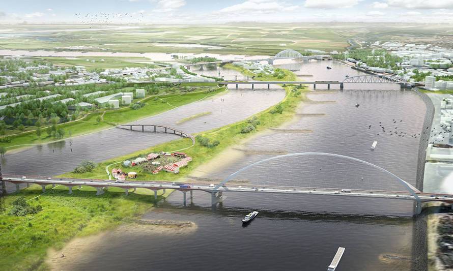 Valdivia mira a Los Países Bajos para renovar su borde fluvial 