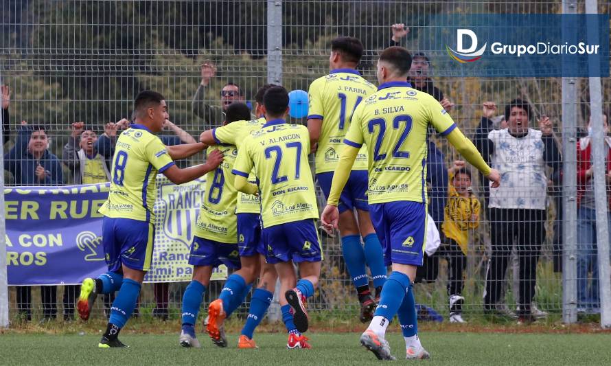 El paillaquino Benavides salvó a Ranco con agónico gol en Tercera A