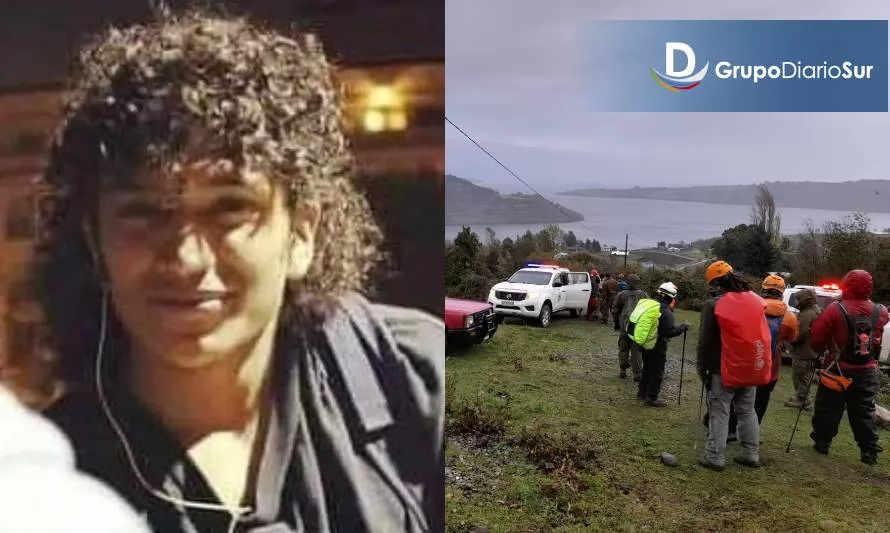 Futrono: 26 rescatistas peinan cerro en busca de joven desaparecido