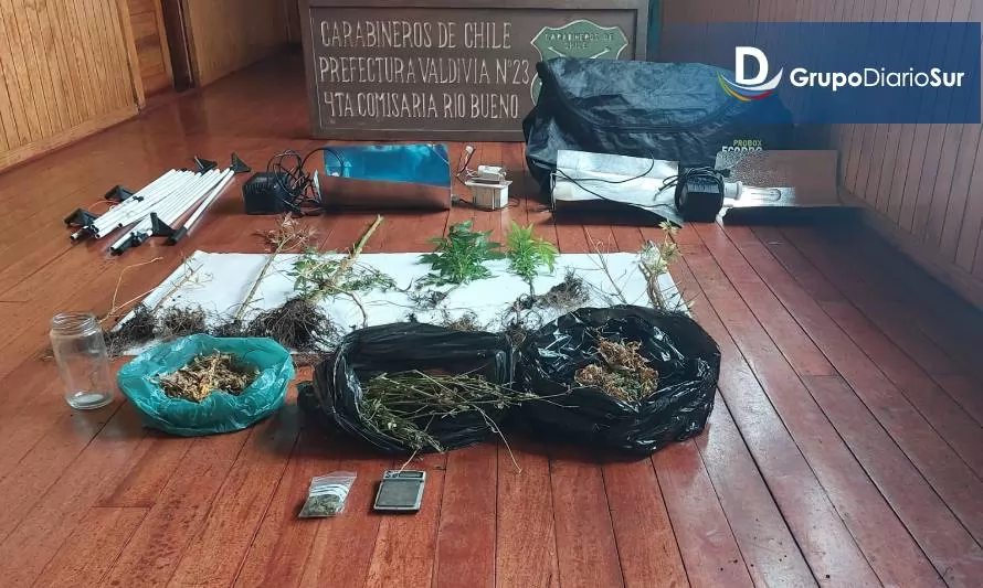 Un detenido por hurto y posesión de drogas en Río Bueno