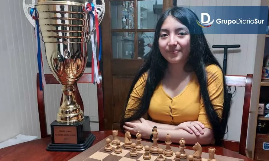 Javiera Gómez, la reina valdiviana del ajedrez: “Me gané mi espacio”