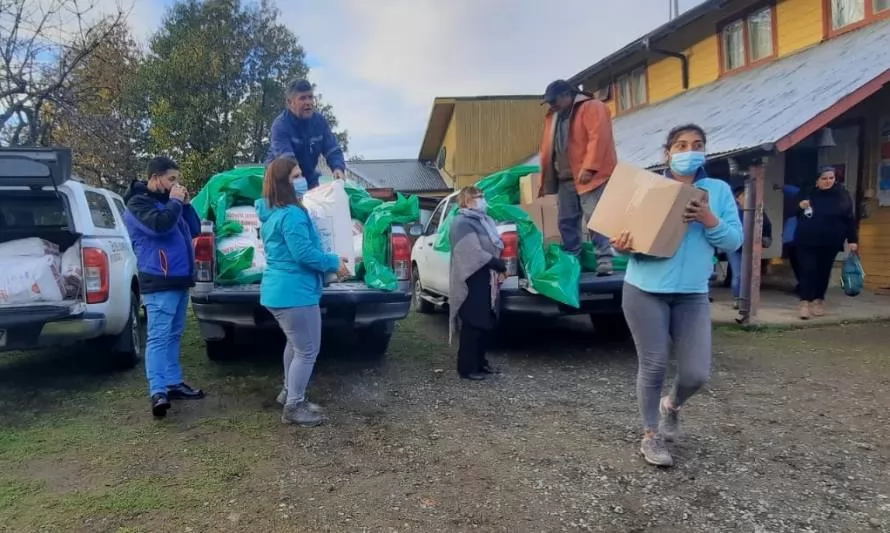 Municipio de Lago Ranco repartirá 3.000 cajas de alimentos a familias más vulnerables