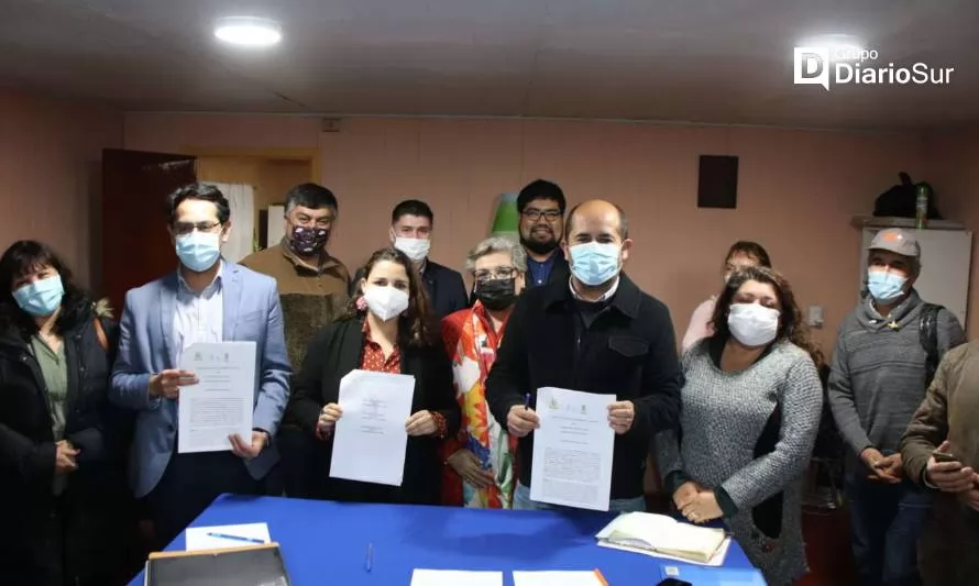 Municipios de Paillaco, Valdivia y La Unión firmaron convenio de colaboración 