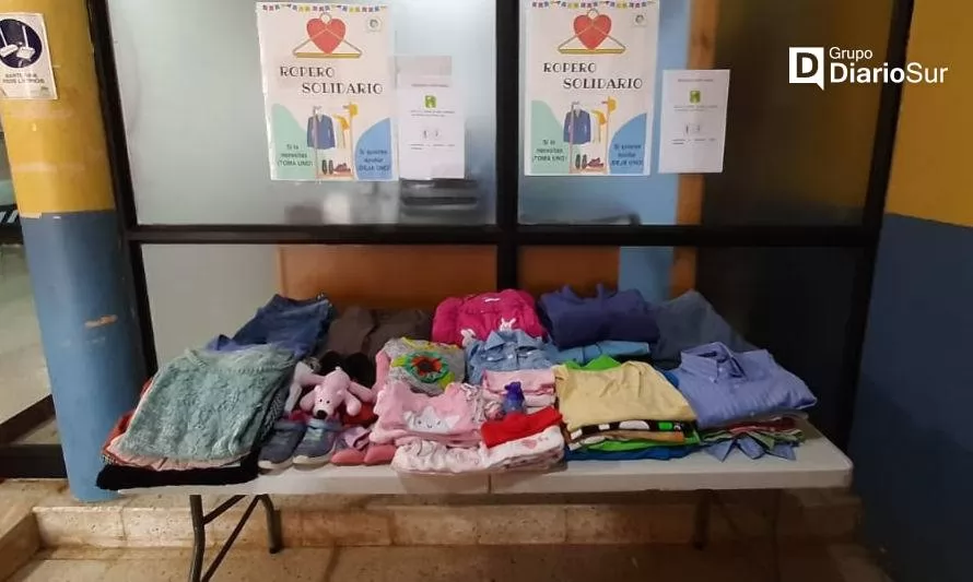 Inician campaña solidaria para recolectar ropa de invierno en Paillaco
