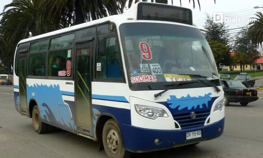 Microbuseros de Valdivia no descartan paralización de actividades