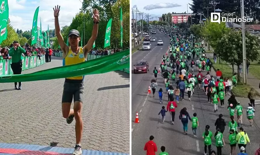 Atleta valdiviano ganó corrida Milo categoría 5k varones en Osorno
