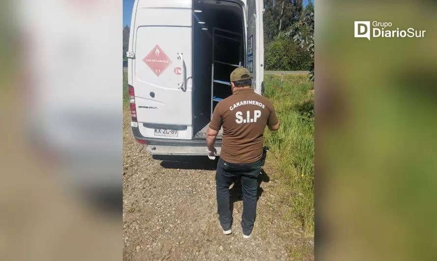 Con armas de fuego: camión de Chiletabacos fue asaltado en ruta Valdivia-Paillaco