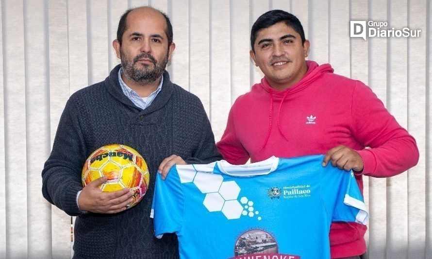Exmundialista asume dirección de Escuela de Fútbol Municipal de Paillaco