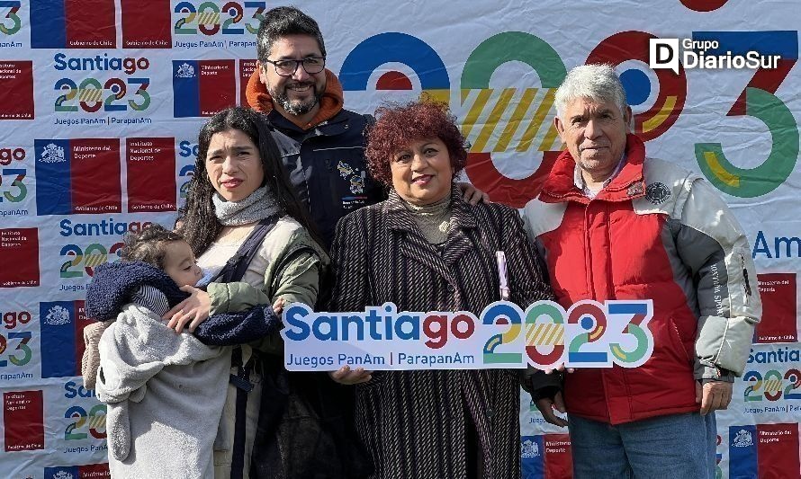 Juegos Santiago 2023 se acercan a Los Ríos