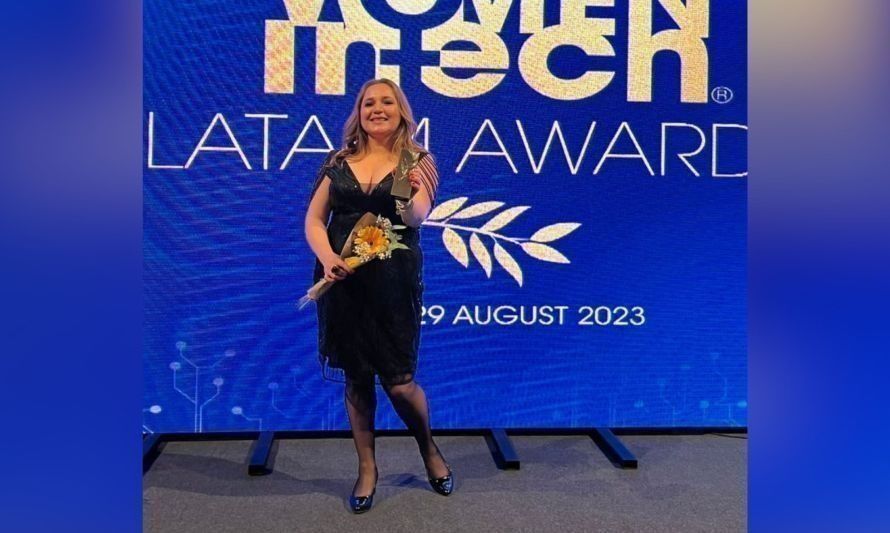 Científica valdiviana gana su categoría y se convierte en finalista de "Women in Tech Global Awards"