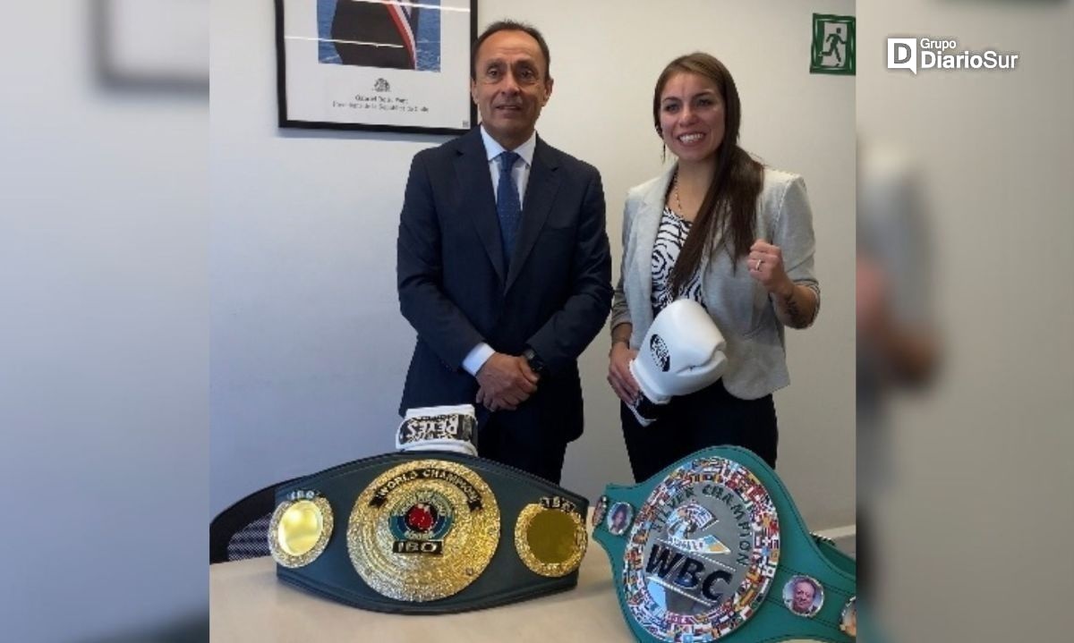 "Leona" Asenjo se reunió con ministro del deporte Jaime Pizarro