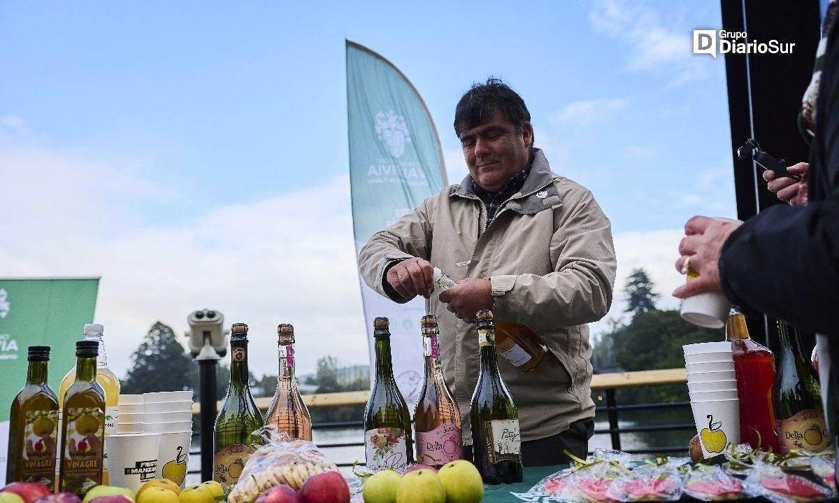 Valdivia se prepara para realizar este viernes la esperada "Fiesta de la Manzana y Sidra"