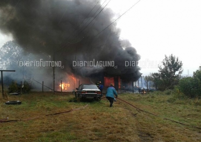 Seis personas damnificadas por incendio en calle Pedro de Valdivia