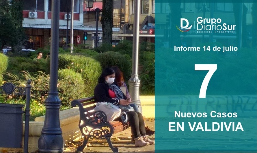 Valdivia vuelve a subir en número de contagios: 7 nuevos casos