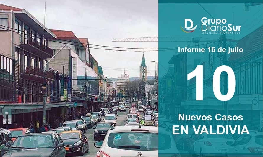 En su cuarto día de desconfinamiento: Valdivia suma 10 infectados