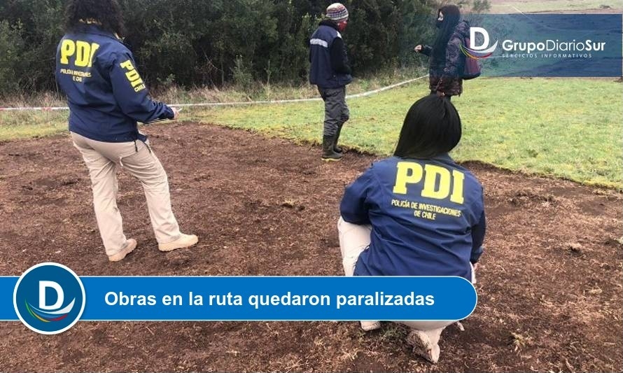 Bidema Valdivia investiga hallazgo de posibles restos arqueológicos camino a Niebla