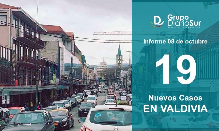 Jueves: 3 de los 19 contagios en Valdivia no tienen trazabilidad