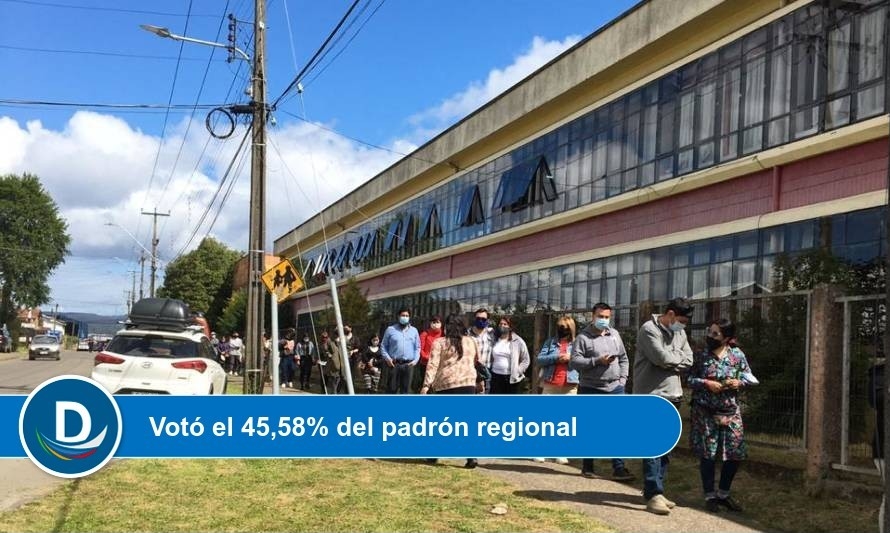Participación electoral en Los Ríos estuvo por debajo de la media nacional