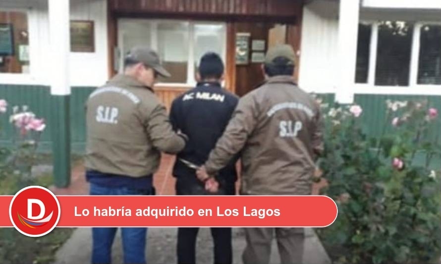 Joven detenido en Reumén por receptación de teléfono robado en Valdivia