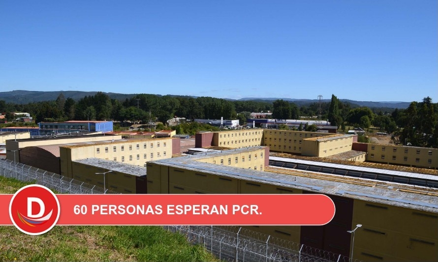 Contagiados de cárcel de Valdivia permanecen en celdas individuales