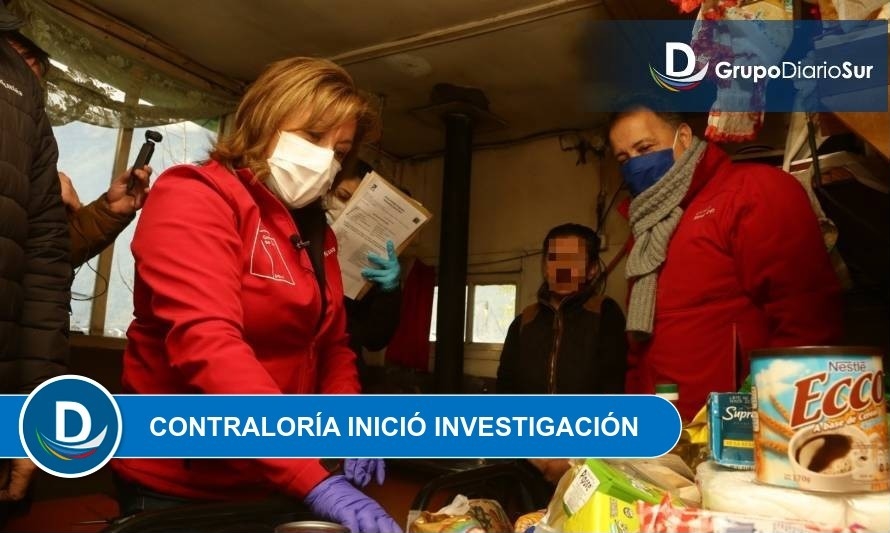 Funcionarios de Gobierno y personas fallecidas recibieron canastas de alimentos en Aysén