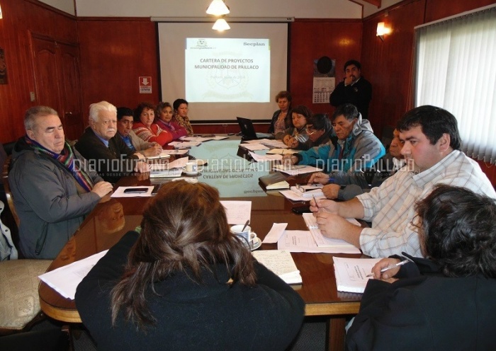 Consejo de la Sociedad Civil de Paillaco conoció la cartera de proyectos de la comuna