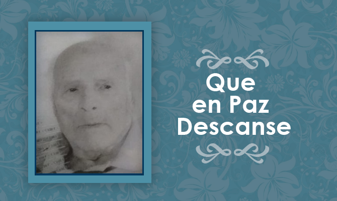 [Defunción] Falleció José Luis Díaz Díaz Q.E.P.D