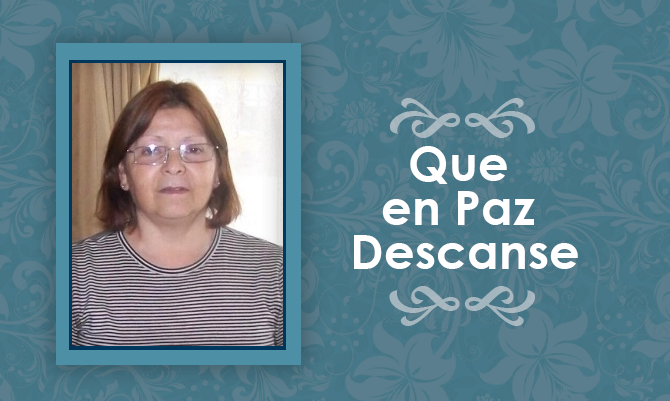 [Defunción] Falleció María Teresa Carrasco Sandoval Q.E.P.D