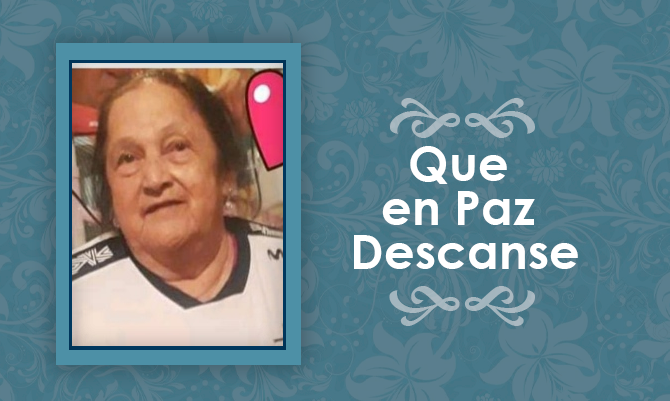 [Defunción] Falleció Otilia Albornoz Márquez, viuda de Quinteros Q.E.P.D