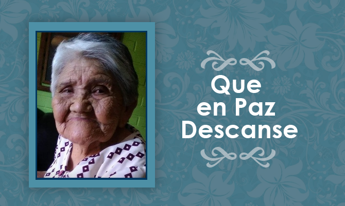 [Defunción] Falleció Sra. Oliberta Quezada Nahuelpán Q.E.P.D