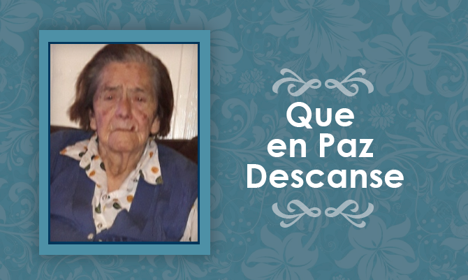 [Defunción] Falleció Flor Raquel Monje Vásquez Q.E.P.D