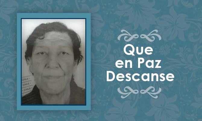 [Defunción] Falleció Silvia del Carmen Martínez Chaipul Q.E.P.D