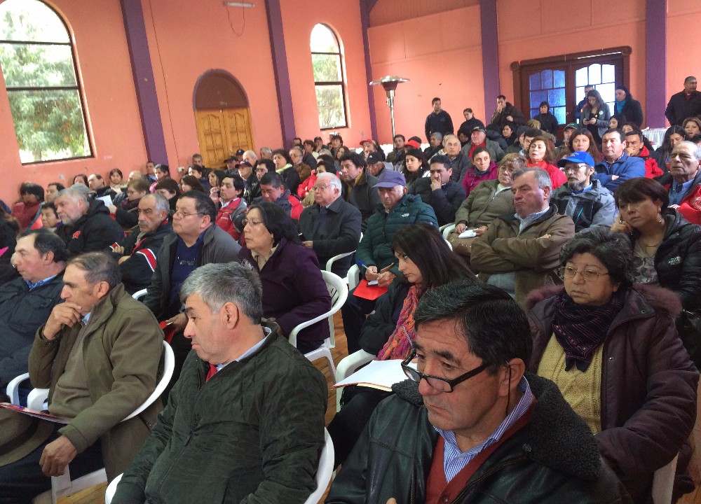 Dirigentes de Agua Potable Rural del Ranco participan de taller sobre proyecto de ley que regula servicios sanitarios rurales