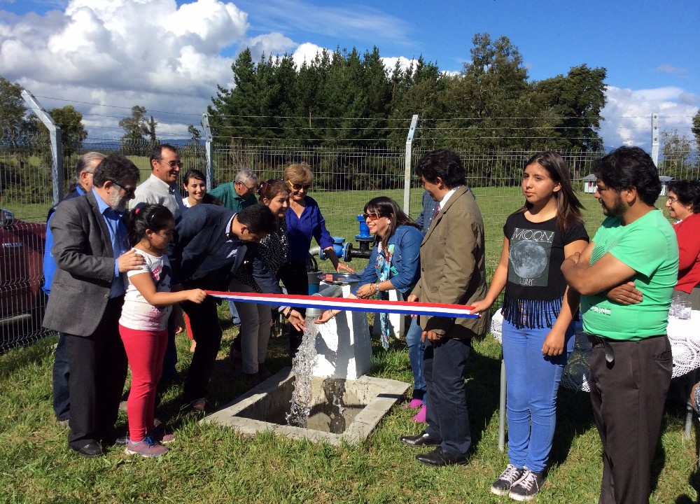 Familias de Santa Rosa celebraron la llegada del agua potable a sus hogares