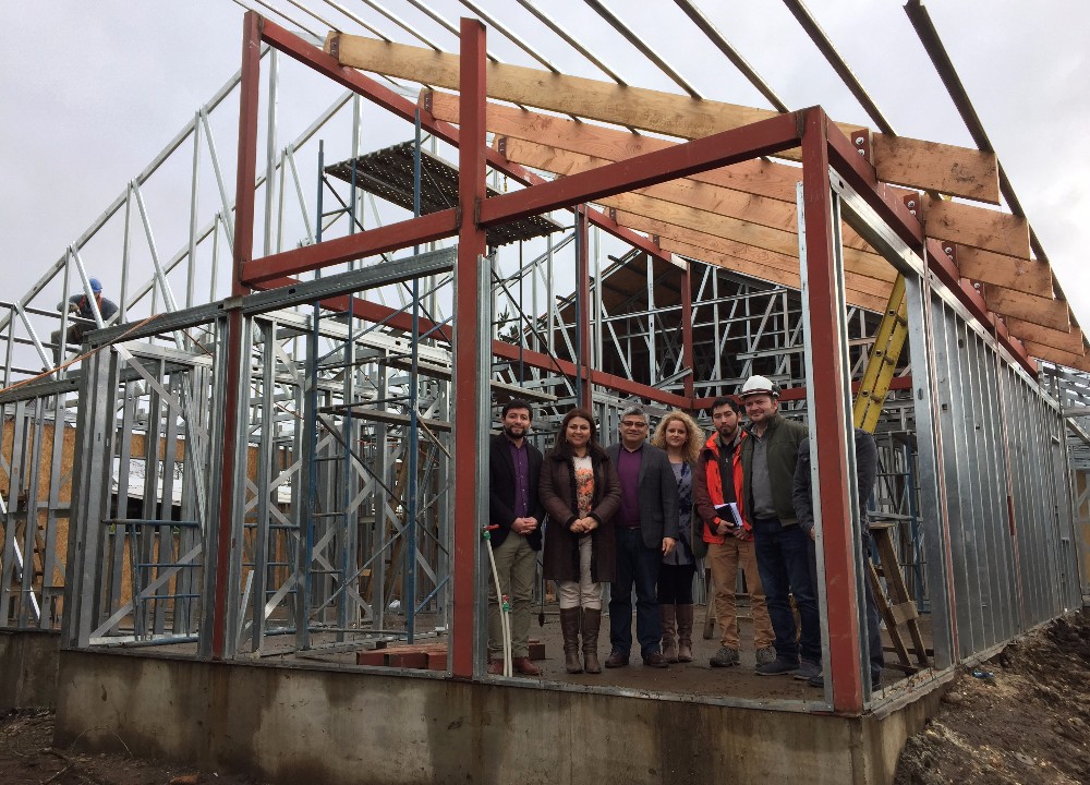  Construcción de hogar de ancianos de Paillaco presenta un 40% de avance