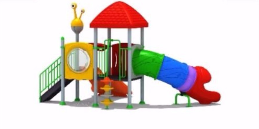 Plaza de Paillaco contará con colorido y seguro juego modular para niños y niñas
