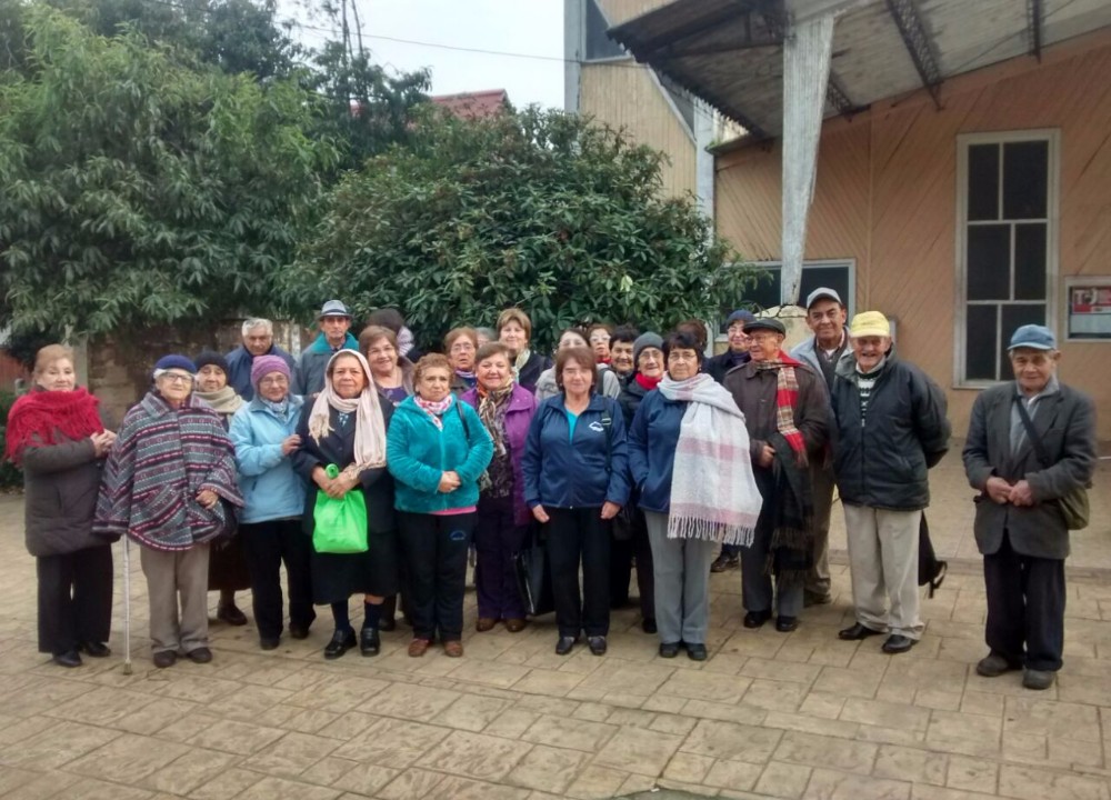 Adultos Mayores de Paillaco celebran adjudicación de proyectos del Fondo Nacional del Adulto Mayor 