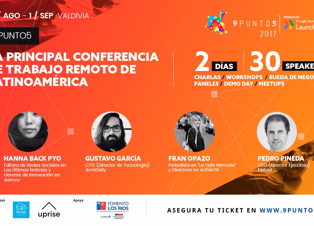 Valdivia será el epicentro de evento de Google para emprendedores inédito en Chile