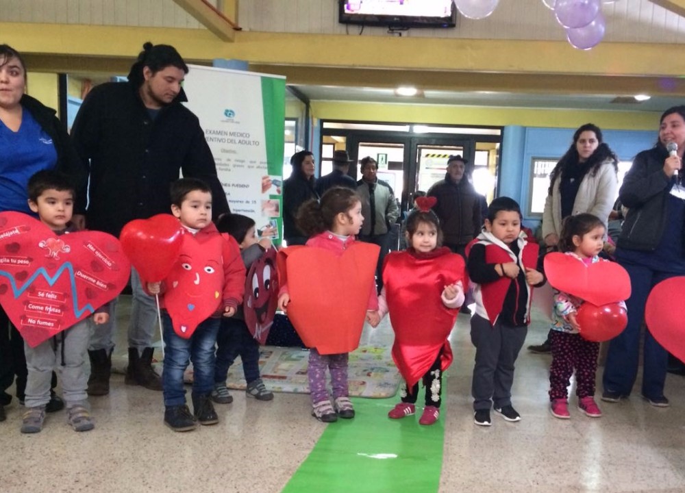 Cesfam de Paillaco celebra el Mes del Corazón con actividades de prevención 