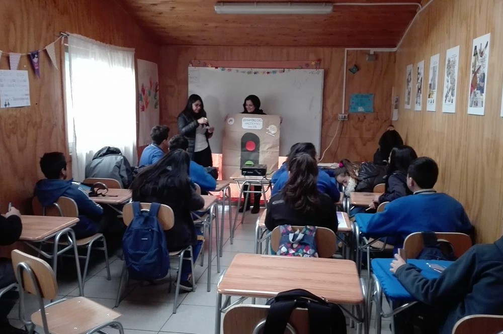 SENDA Previene realizó taller de “Buen Trato” a estudiantes Escuela Olegario Morales Oliva