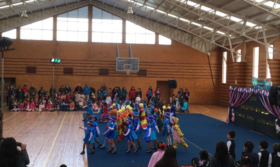 Pre escolares participaron de la XI Jornada de Folclore desde la Infancia 