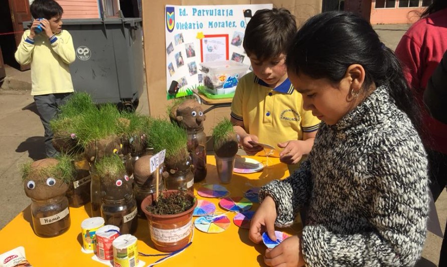  Escuela Olegario Morales Oliva realizó su primera Feria Científica