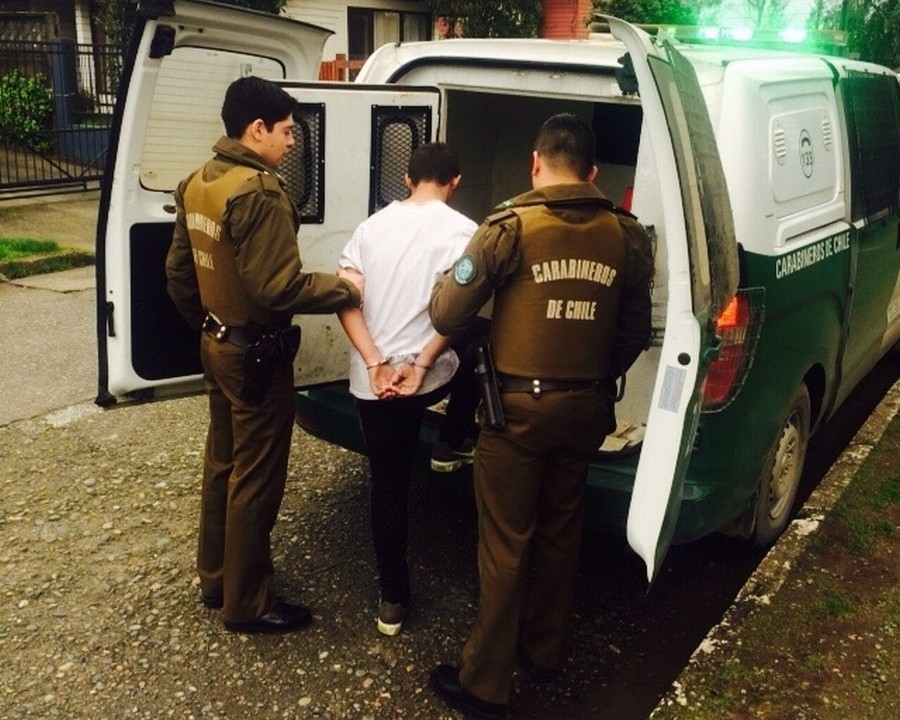 Joven fue detenido mientras faenaba animal robado en Estación Mariquina