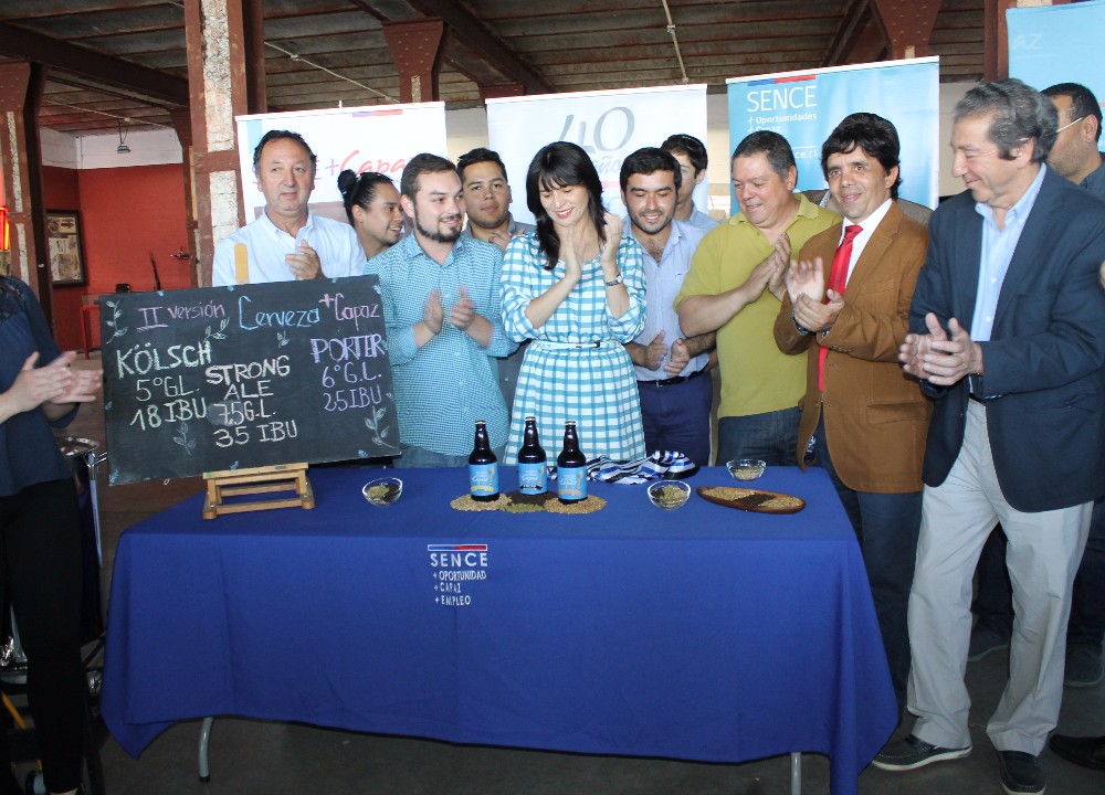 Valdivia: Nueva generación de elaboradores del Sence lanzan variedad de cervezas