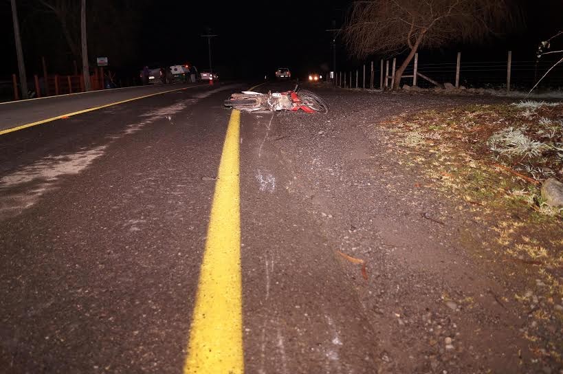Motociclista murió tras ser impactado por camioneta