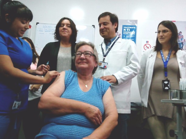 Comenzó vacunación contra la influenza en Los Ríos